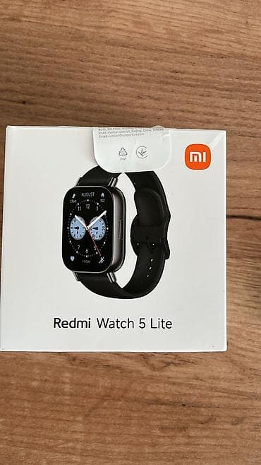 watch 6: Smart saat, Redmi, Sensor ekran, rəng - Qara — 3