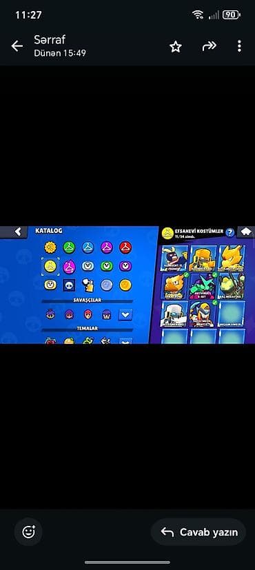 Искусство и коллекционирование: Brawl Stars hesabı 45 manata yeri var - Kupa yolu: 83.755 (ən yüksək — 6