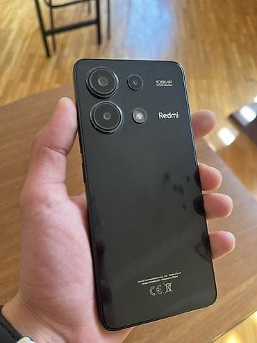 iphone x 12: Redmi Note 13, 256 GB, rəng - Qara, Barmaq izi — 1