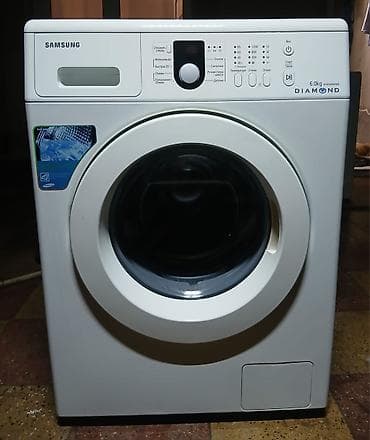 dikiş maşini: Samsung Diamond seriyalı paltaryuyan maşın - Ön yükləməli, 6 kq tutum — 1