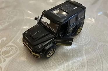 mini mercedes: Oyuncaq maşın – qara rəngli SUV model - Korpus: metal və plastik — 2