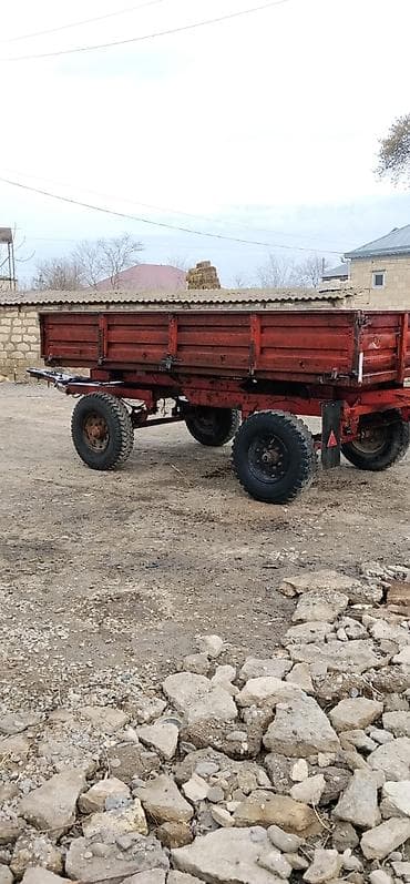 Kənd təsərrüfatı üçün ikioxlu traktor qoşqusı - Tip: kənd təsərrüfatı — 2