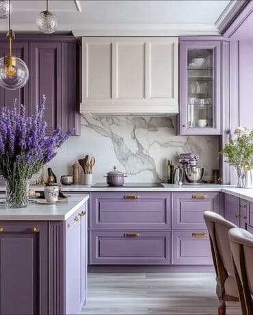 цвет мебели яблоня: Кухонный гарнитур на заказ, Самозакрывающие петли, Ламинат гладкий, Есть кредит, Бесплатная доставка — 4