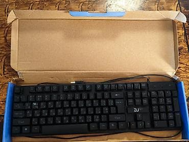 logitech klaviatura: ZU 777 Gaming Backlight Keyboard İşlənmiş Real alıcıya endirim var — 3