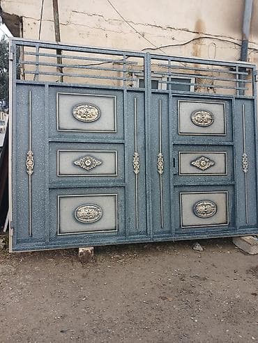 demir: Dəmir Həyət darvazası, Yana açılan, Mexaniki, Qapı ilə, Kredit yoxdur — 2