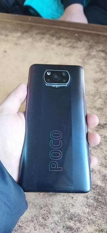 redmi 12 g: Poco X3 NFC, 128 GB, rəng - Qara, Barmaq izi — 2