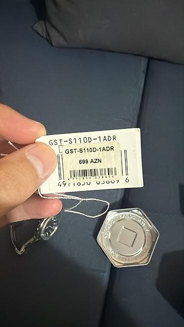 Qol saatları: Casio G‑Shock GST-S110D-1ADR (G‑Steel) qol saatı - Korpus — 2