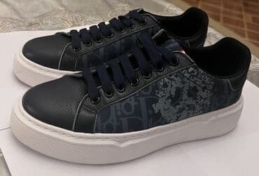 Ботинки: Məhsul: Kişi idman ayaqqabısı - Rəng: Tünd göy/qara üst hissə, ağ — 2