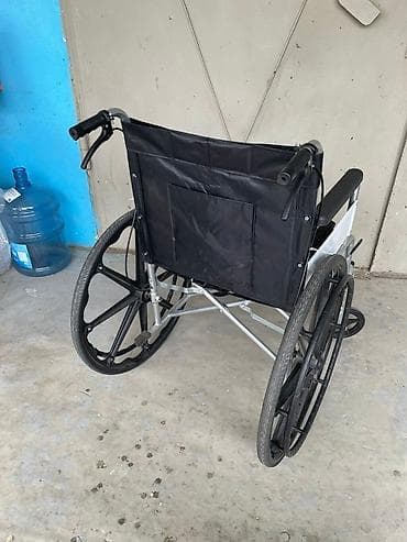 elil arabası: Manual əlil arabası - Yüngül metal karkas, möhkəm və dayanıqlı — 3