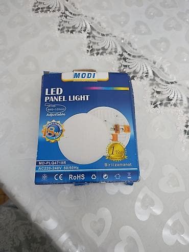 asma tavan: MODI LED Panel Light – dairəvi, tavan üçün - Güc: 18W - Giriş — 1