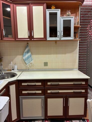 Opel: Mətbəx mebeli dəsti - Üst və alt dolablar komplekti, künc yerləşimli — 1