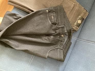 zara turkey endirim: Cins şalvar, Zara, L — 2