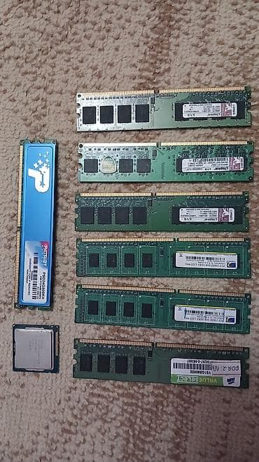 Operativ yaddaş (RAM) Corsair, 1 GB, 1333 Mhz, DDR2, PC üçün, İşlənmiş