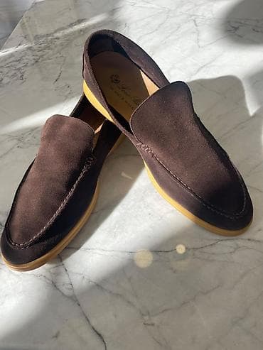 Loro Piana “Summer Walk” kişi mokasinləri - Material: yumşaq təbii