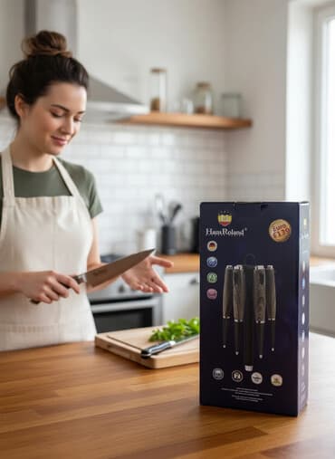 metbex tavanlari: YEPYENİ, heç işlənməmiş, Haus Roland Almaniya firmasının qaşıq dəsti — 1