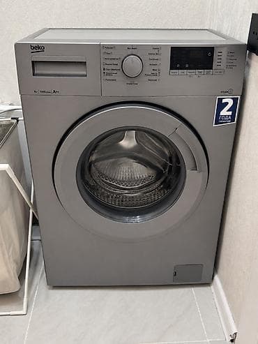 ucuz soyuducu qiymetleri: Paltaryuyan maşın Beko, 6 kq, Avtomat, Qurutmasız, Kredit yoxdur — 1