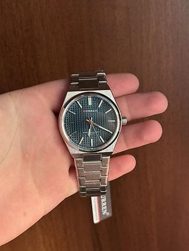 klassik geyimler: Yeni, Qol saatı, Curren, rəng - Mavi — 2