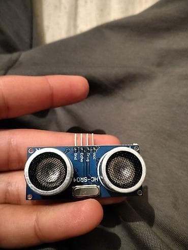 HC-SR04 ultrasonik məsafə sensoru - Model: HC-SR04 - İş prinsipi