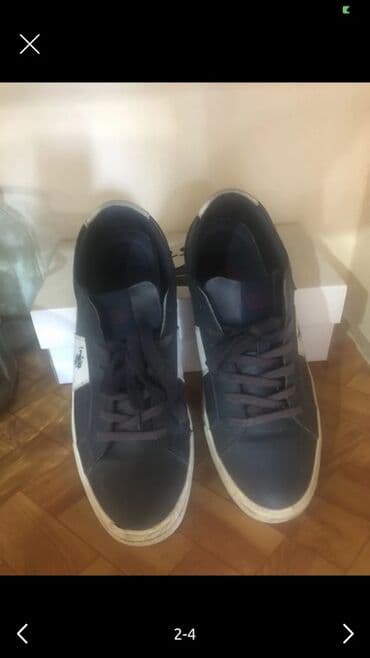 Ayaqqabılar: Məhsul: Kişi krossovkası Təsvir: - Rəng: tünd lacivərt/göy üst, ağ — 4