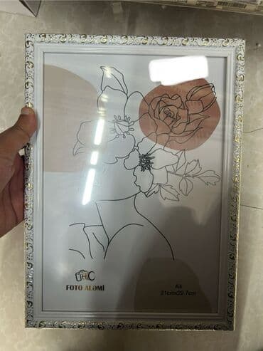 Alətlər: Çərçivə А4 (21 x 29.7 sm), Plastik — 10