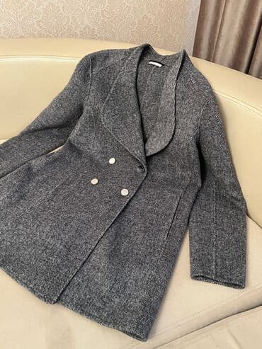 пальто зимнее: Пальто, Liu Jo, L, цвет - Серый — 2