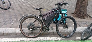 Elektrikli dağ velosipedi – şəhərdə və off-road üçün çoxfunksiyalı -