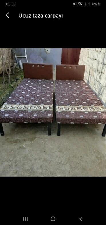 Çarpayı təzə Hazırları var Çatdırılma münasib qiymətə Kefiyətinə — 1