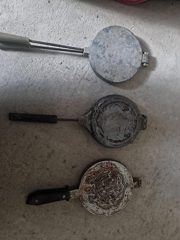 qədim antik: Qədim peçenya bişirən 3 ədəd — 1