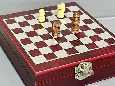 Другое для спорта и отдыха: Şahmat və Şərab Aksesuarları Dəsti – taxta qutu Məhsul təsviri: - İki — 9