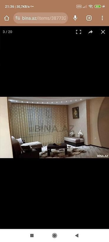 ipoteka evler gence: Həsən bəy Zərdabide yerləşir çox elit yeni tikili 17/2.3 otaq kirayə — 1