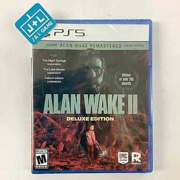 Ps5 alan wake 2.tam bağlı upokovkada orginal. Çatdırılma mümkündür