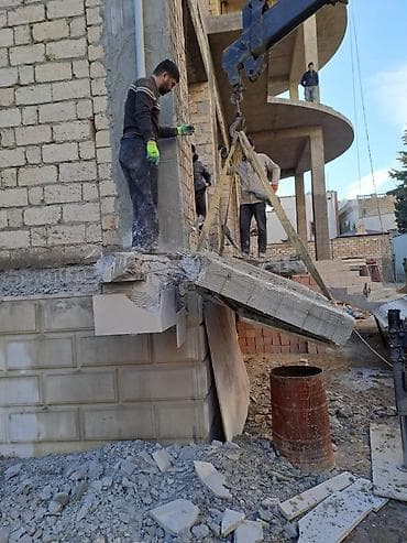 Avto xidmətlər: Beton və daş konstruksiyalarda deşikmə və kəsim xidməti - Beton — 6
