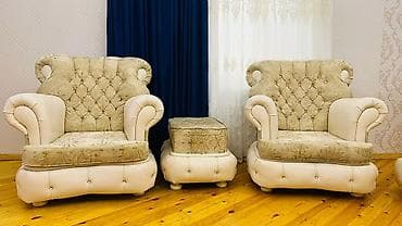 стул для пианино: Klassik üslubda tam qonaq otağı dəsti Dəst tərkibi: - Yemək masası — 9