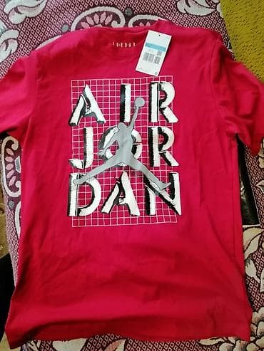 air jordan: Futbolka, Jordan, M, rəng - Qırmızı — 3