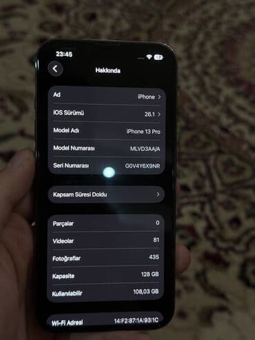 iphone 12 pro islenmis: IPhone 13 Pro, 128 GB, Sierra Blue — 3