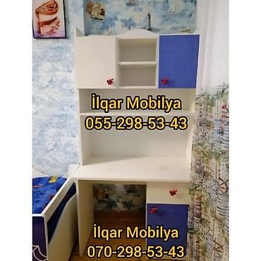 Детская мебель: Для мальчика, Новый, С выдвижными ящиками, Письменный стол, Без стульев — 2