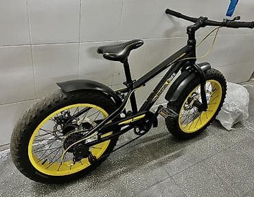 vesabetler: Uşaq/yeniyetmə üçün “Bumblebee” fatbike velosipedi - Güclü qalın — 3