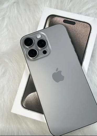 apple 15 pro max: IPhone 15 Pro Max, 256 GB, Zəmanət, Face ID, Sənədlərlə — 1