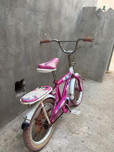 Детские велосипеды: Uşaq velosipedi – 16” təkərli, qızlar üçün dizayn 📌"tek problem qabag — 4