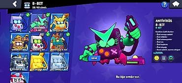 Video oyunlar və konsollar: Brawl Stars hesabı Id də 3200 kupa cr hesabıda var - Kupa yolu: 72 517 — 5