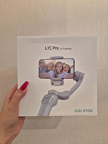 atv plus balans: Yeni gimbal COMITOK l7cpro with AI tracking 3 Axis satıram. Jestlə — 3