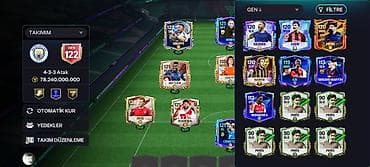 kart oyunları: FIFA Mobile hesabı – yüksək reytinqli komanda və zəngin heyət - — 2