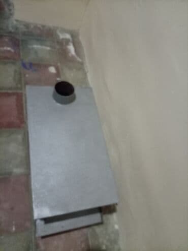 Насосы и гидрофоры: Metal soba (odun/kömürlə işləyən) - Material: qalın metal korpus — 1