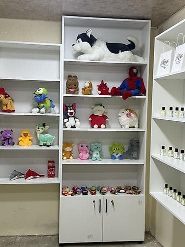 Оборудование для мойки: Ağ rəngli vitrin rəf sistemi - Material: laminat/MDFlam tipli ağ — 3