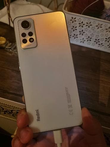 apple 13 pro adapter: Redmi Note 12 Pro, 256 GB, rəng - Ağ, Face ID — 6