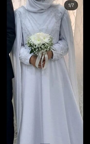 toy donlarl: Hicablılar üçün gəlinlik.Şəxsi tikilib razmer 42-44,155 boya uyğun — 1