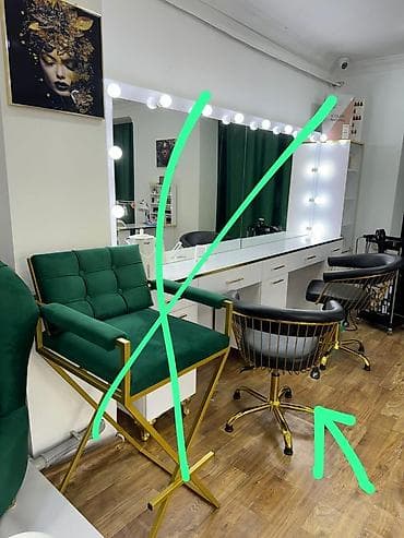 Nigar3. 2 ədəd saç kəsim kreslosu satılır. 1 ədədi 100 azn yaxşı