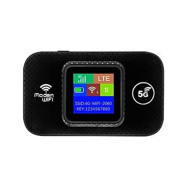 Portativ Mobil Wi‑Fi (MiFi) modem Xüsusiyyətlər: - Şəbəkə: 4G LTE