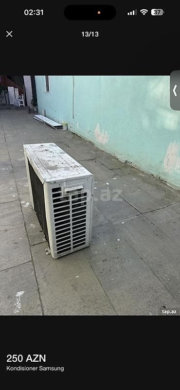 Zərərvericilərə qarşı mübarizə aparatları: Samsung split kondisioner – xarici blok Model: SH12ZWHDX - — 1