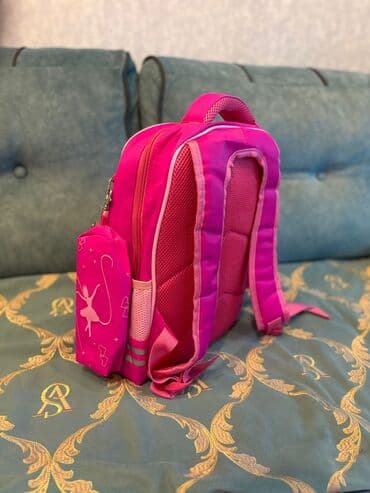 qadın çantaları kross bodi: Uşaq məktəb çantaları – 2 model 1) Kuyaya brendi, parlaq çəhrayı rəng — 2